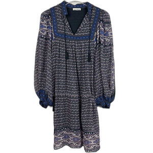 Ulla Johnson Reema Silk Dress Sz 4 Boho Ethereal Mini